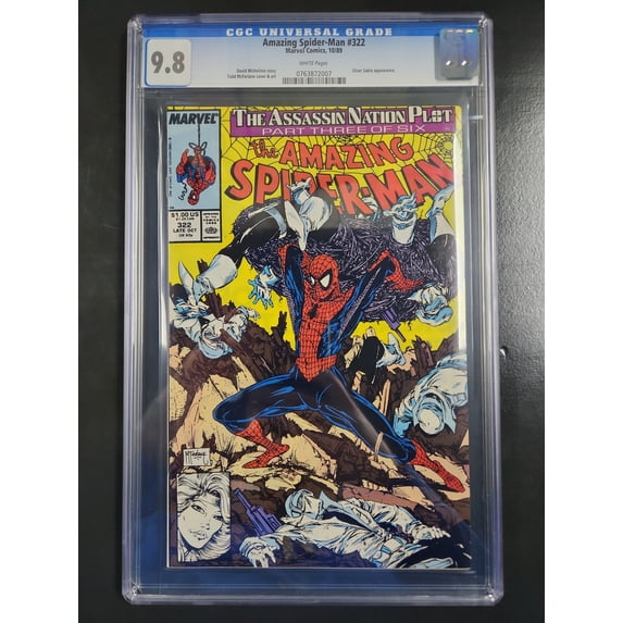 Amazing Spider-Man #322 - CGC 9.8 Comic Book