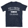 thumbnail image 1 of Telluride Colorado Classic Established Men's Cotton T-Shirt, 1 of 1