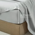 thumbnail image 5 of Davulos Twin Size 3 Piece Grey Sheet Set,Breathable & Cooling Bed Sheets Set All Season,Hotel Luxury Bedding for Women Men,Wrinkle Fade Stain Resistant, 5 of 7