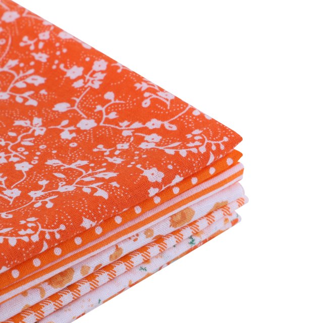 7pcs Cotton Cloth Textile Craft Fabric Bundle quilting sewing fabric Patchwork Fabric DIY Sewing Quilting Floral Pattern
