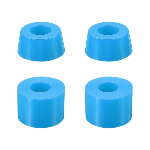Uxcell Skateboard Bushings, 90A PU Long-Board Truck Bushings Rebuild Kit Blue