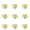 Yellow, variant on Disco Ball Ornaments Mini Hanging Mirror Disco Balls Decorations 10 Pack Different Sizes with Rope for Christmas Tree Cake Room Birthday Wedding Party Farmhouse Welcome Sign Front Door