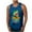 Blue, variant on Tank Top for Men, New Fashion Casual Mens Summer Loose Waistcoat Print Sport Round-Neck Tank Features