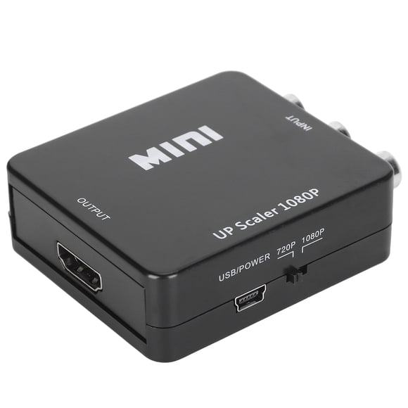 Adaptador Convertidor de AV a HDMI Bling Bling alta definición para equipos RCA