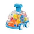 thumbnail image 2 of JMKQLZ Mini Toy Cars Press Car for Kids, Transparent Gear Pull Back Car Toy Birthday Gifts for Kids Boys Girls, Christmas Stocking Stuffers, 2 of 9