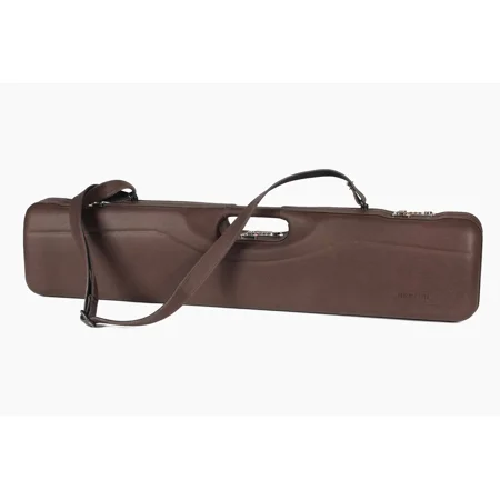 Negrini OU/SXS Uplander Hunting Shotgun Case - 16405 Series (PL-LuxuryLeather CaobaLeather)