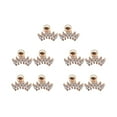 thumbnail image 1 of 5 piezas de aretes de circón para niñas hermosas, accesorio de moda, aretes pequeños, regalo de festival, vestido femenino, adorno blanco S Ropa, zapatos y accesorios Miscelánea Oro rosa L Minnieouse AP009683-12B, 1 of 6