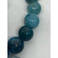 thumbnail image 4 of K-KED Handmade APATITE Crystal Healing Gemstone Stretch Bracelet 8mm BLUE, 4 of 7