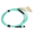 thumbnail image 3 of MPO à 8LC Fibre Câble de Raccordement, 3.3yd OM3 Fibre Multimode, Duplex MPO à 8LC LSZH Fibre Cordon de Raccordement Optique pour les Écoles, les Maisons, les Hôpitaux, 3 of 8