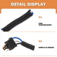 thumbnail image 2 of Shisuyan Headlight Wiring Harness H4 Plug Conversion Cable Male To Female Headlight Cable, 2 of 8