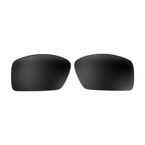Walleva Black Polarized Replacement Lenses for Costa Del Mar Reefton Sunglasses