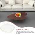 thumbnail image 3 of KONTONTY White Plastic Salad Container Multi Purpose Food Bowl for Home and Kitchen Use, 3 of 6