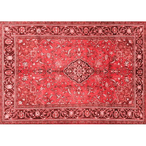Ahgly Company Indoor Rectangle Persian Red Traditional Area Rugs, 2' x 3'