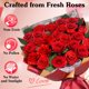 thumbnail image 2 of Bouquet de rosas rojas auténticas preservadas AddWel 24 para ella con LED, 2 of 9