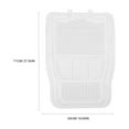 thumbnail image 4 of Car Foot Mat Car Front Seat Floor Mat Silicone Foot Mat Automotive Interior Accessory, 4 of 7