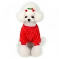 thumbnail image 4 of Dog Winter Sweater Fleece Coat Thickening Warm Pet Puppy Jacket For Small Medium Dogs, 4 of 7