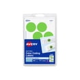 thumbnail image 2 of Avery 5498 Removable Print or Write Color Coding Labels for Laser Printers, 1-1/4" Round - Neon Green (Pack of 400) (AVE05498), 2 of 2