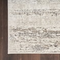 thumbnail image 5 of Nourison Glam Modern Distressed Indoor Area Rug Cream Grey 2'3" x 7'6", 5 of 5