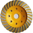 thumbnail image 1 of Diamond Disc Concrete Grinding 125 X 22.2mm yellow 1pcs, 1 of 3