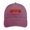 Red, variant on Not My Circus, Not My Monkeys Wine Red Hat Adjustable Funny Fashion Unisex Baseball Cap For Men Women