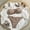 Brown, variant on Crochet Lace Bandeau Bikini Set with Amber Bead Detail - High Waist Bottom, Strapless Two-Piece Swimsuit for Women