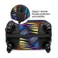 thumbnail image 3 of Goofa Colorful Tropical Leaves Pattern Luggage Covers For Suitcase,Suitcase Cover Protector Fit 18-32 Inch Luggage-Medium, 3 of 9
