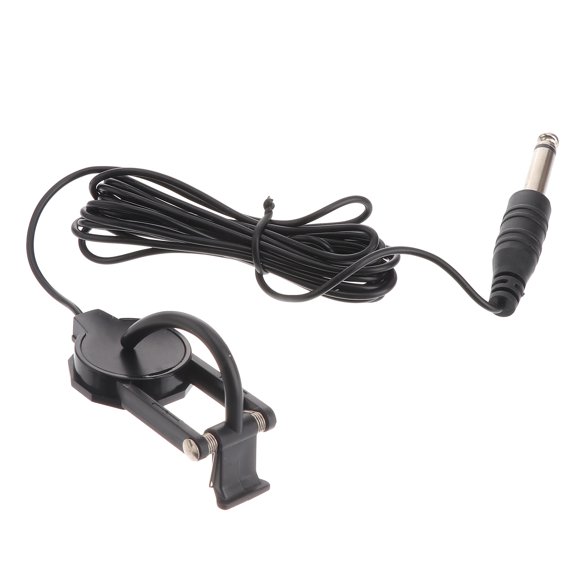 Raindrops 1Set Clip-On Pickup Violin in Black Copper for Acoustic Instruments Performance