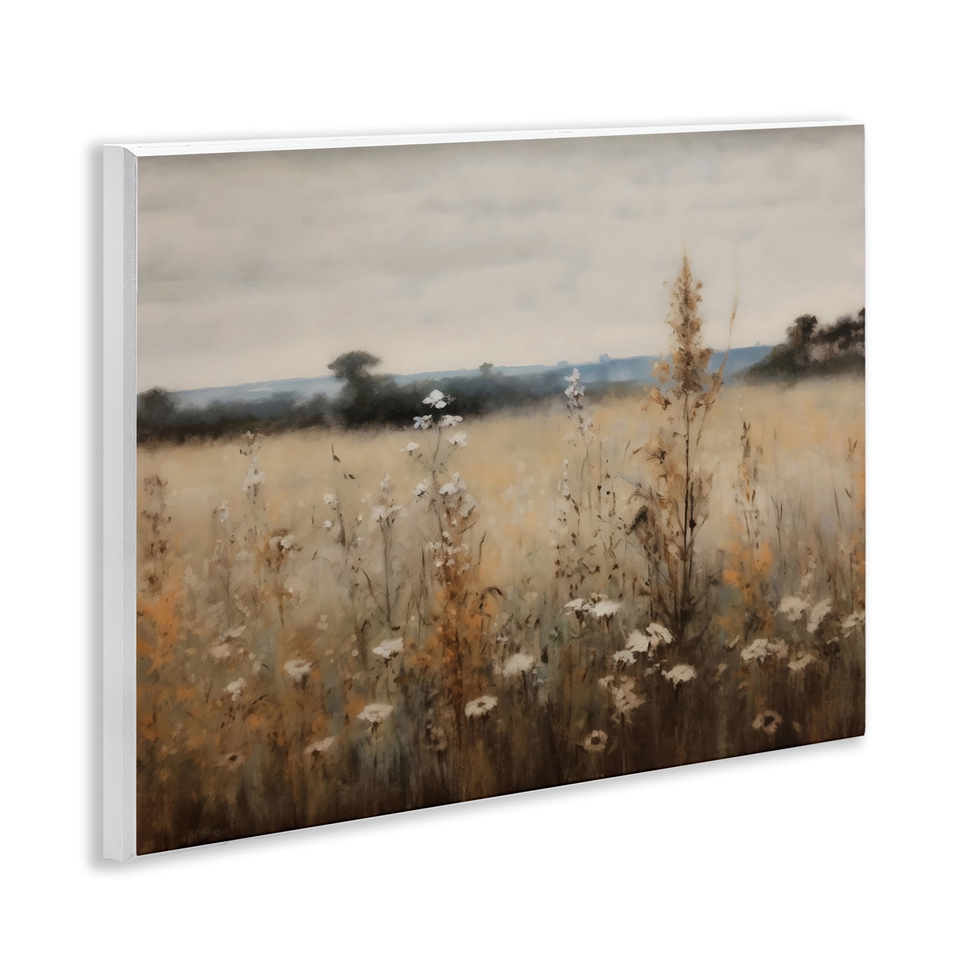 Stupell Industries Country Wildflowers in Misty Meadow Wall Plaque Art, design by Creative Studio