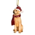 thumbnail image 3 of Design Toscano Golden Retriever Holiday Dog Ornament Sculpture, 3 of 3