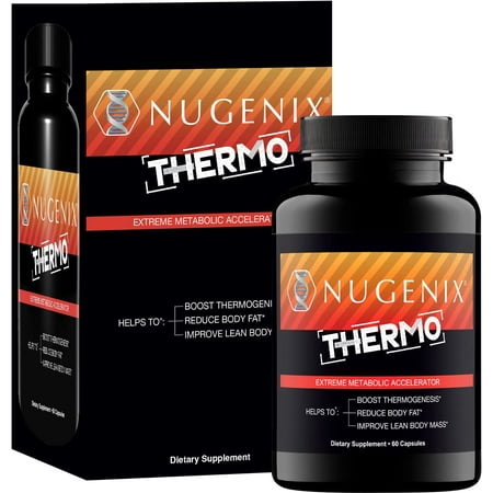 Nugenix Thermo, Fat Burner Dietary Supplement for Men, 60 Count