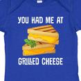thumbnail image 4 of Inktastic You Had Me at Grilled Cheese Sandwich Boys or Girls Baby Bodysuit, 4 of 5