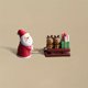 thumbnail image 4 of Figura De Resina De Santa En Trineo - Decoración Navideña, 4 of 6