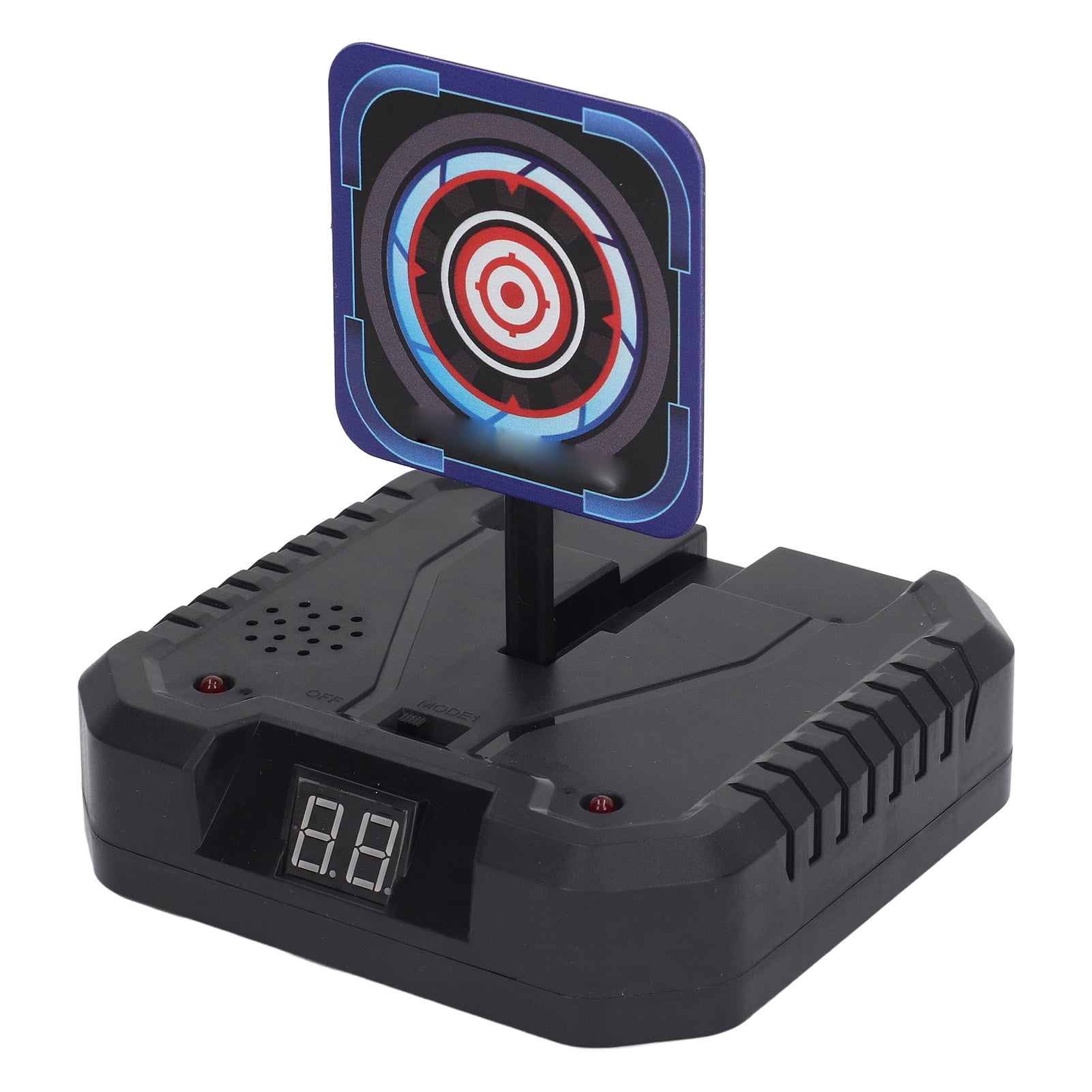 Electronic Scoring Dart Toy with Buttom Wheel Automatic Return Score Record Rotating Dartboard Toy for Kids