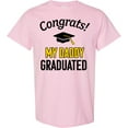 thumbnail image 3 of Inktastic Congrats My Daddy Graduated with Cap T-Shirt, 3 of 5