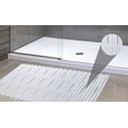 thumbnail image 2 of BetterBath Bamboo Look and Feel Vinyl Bath Tub Mat (16" x 32") - White, 2 of 2