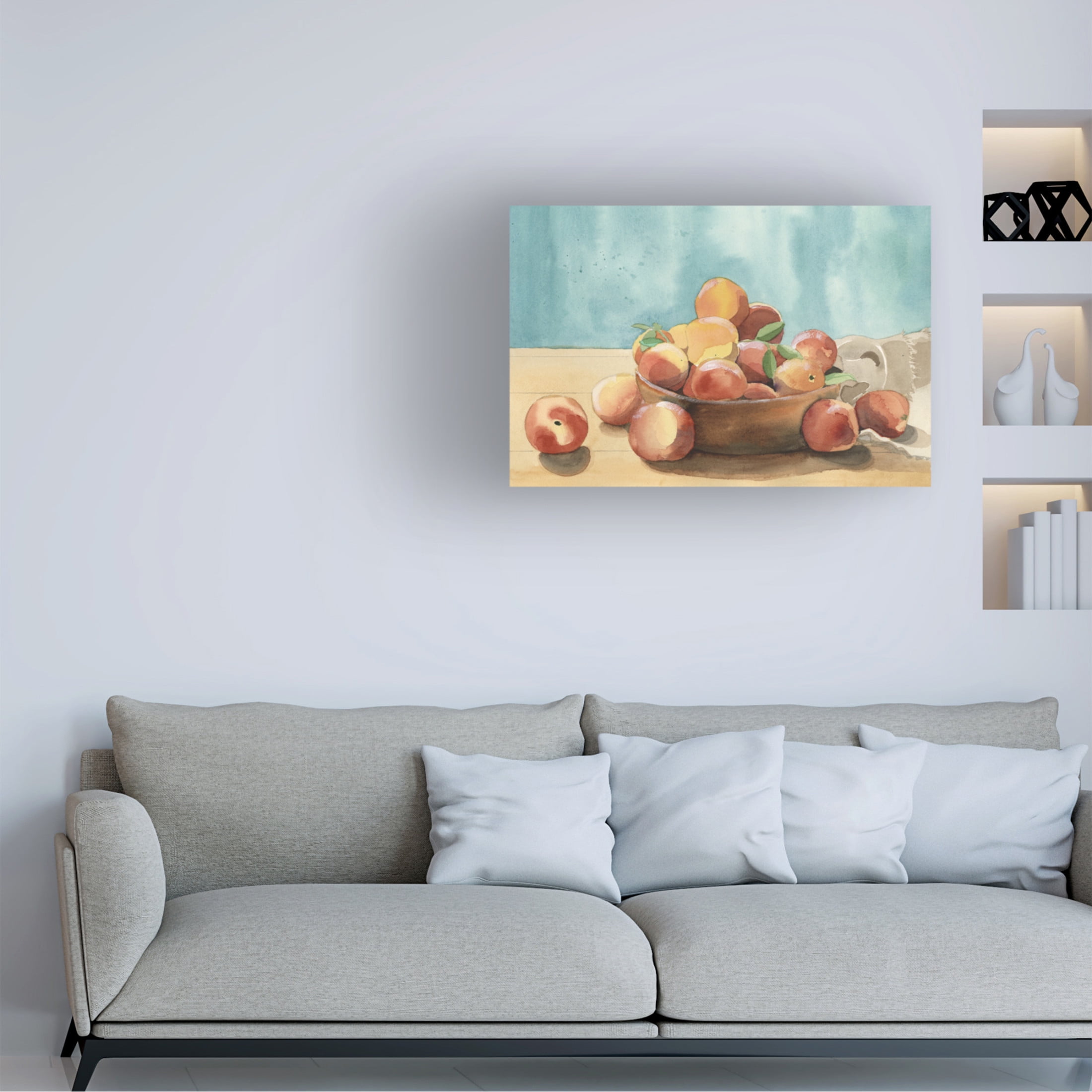 Trademark Fine Art Alicia Longley  Summer Harvest Bowl I Canvas Wall Art