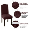 thumbnail image 2 of Amerteer 2 Pack Dining Room Chair Covers Stretch Dining Chair Slipcover Parsons Chair Covers Chair Furniture Protector Covers Removable Washable Chair Cover for Dining Room, Hotel, Ceremony, 2 of 7