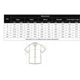thumbnail image 5 of COOFANDY Men' Short Sleeve Casual Shirts Jaquard Button Down Shirts Linen Textured Shirt Summer Beach Tops, 5 of 6