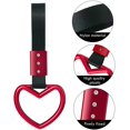 thumbnail image 3 of 2 Pieces Rings Heart-shaped Car Hand Straps Rear Bumper Warning Ring Decorative Warning Loops Subway Heart Handles for Car Interior Exterior Decoration, 3 of 7
