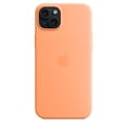 thumbnail image 5 of Funda para teléfono Apple iPhone 15 Plus de silicona con MagSafe Orange, 5 of 5