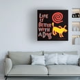 thumbnail image 3 of Hillary Vermont Pet Designs for Humans 'Life Is Better With A Dog Little Yellow Dog' Canvas Art, 3 of 3