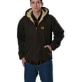 thumbnail image 2 of Insulated Gear Men's Sherpa Lined Hooded Duck Work Jacket, 2 of 4