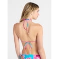 thumbnail image 3 of No Boundaries Triangle Halter Bikini Top, Women's XXS-XXL, 3 of 5