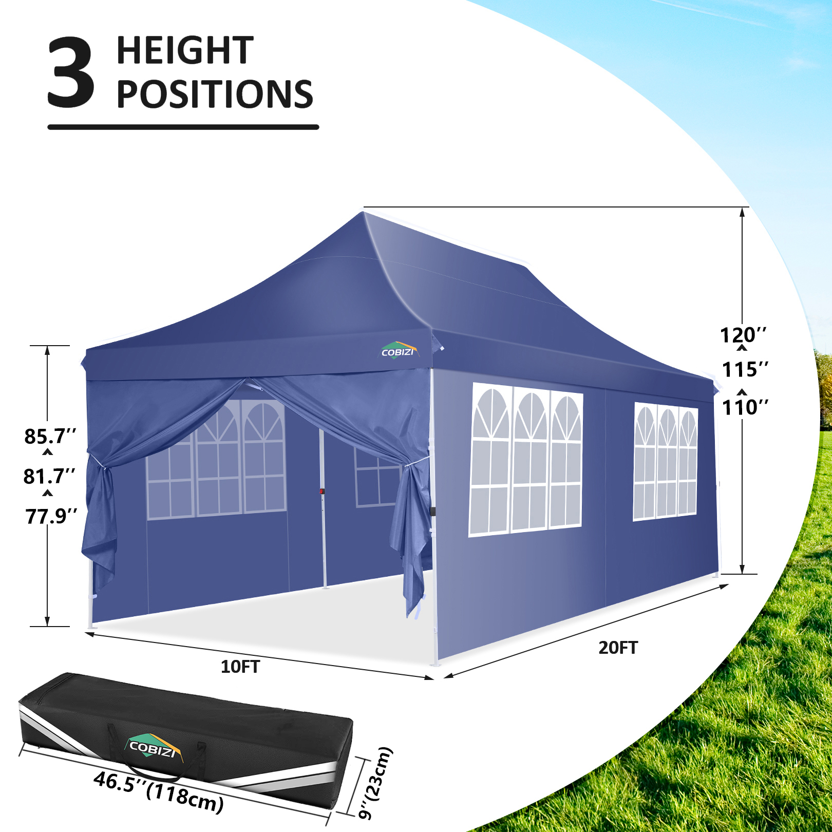 6ft X 6ft Waterproof Sun Shade Sail – UV Protection Canopy For Patio & Garden
