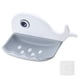 thumbnail image 1 of Injueey RecabLeght Soporte para jabonera de baño Caja de jabones de baño Estante de almacenamiento Bandeja organizadora de drenaje montada en la pared Juegos de accesorios de baño blanco Injueey HA003389-01, 1 of 6
