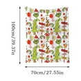 Grinch Christmas Decoration Weighted Blanket Flannel Christmas Green