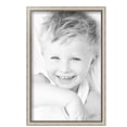 thumbnail image 2 of ArtToFrames 11" x 17" Silver Square with Beads Picture Frame, 11x17 inch Silver Wood Poster Frame (WOM-5286),  Pack, 2 of 8