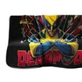 thumbnail image 3 of Deadpool & Wolverine Plush Throw, 3 of 3