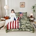 thumbnail image 4 of Castle Fairy Twin 2-Piece Abstract Camouflage Pattern Comforter Set, 4 of 8