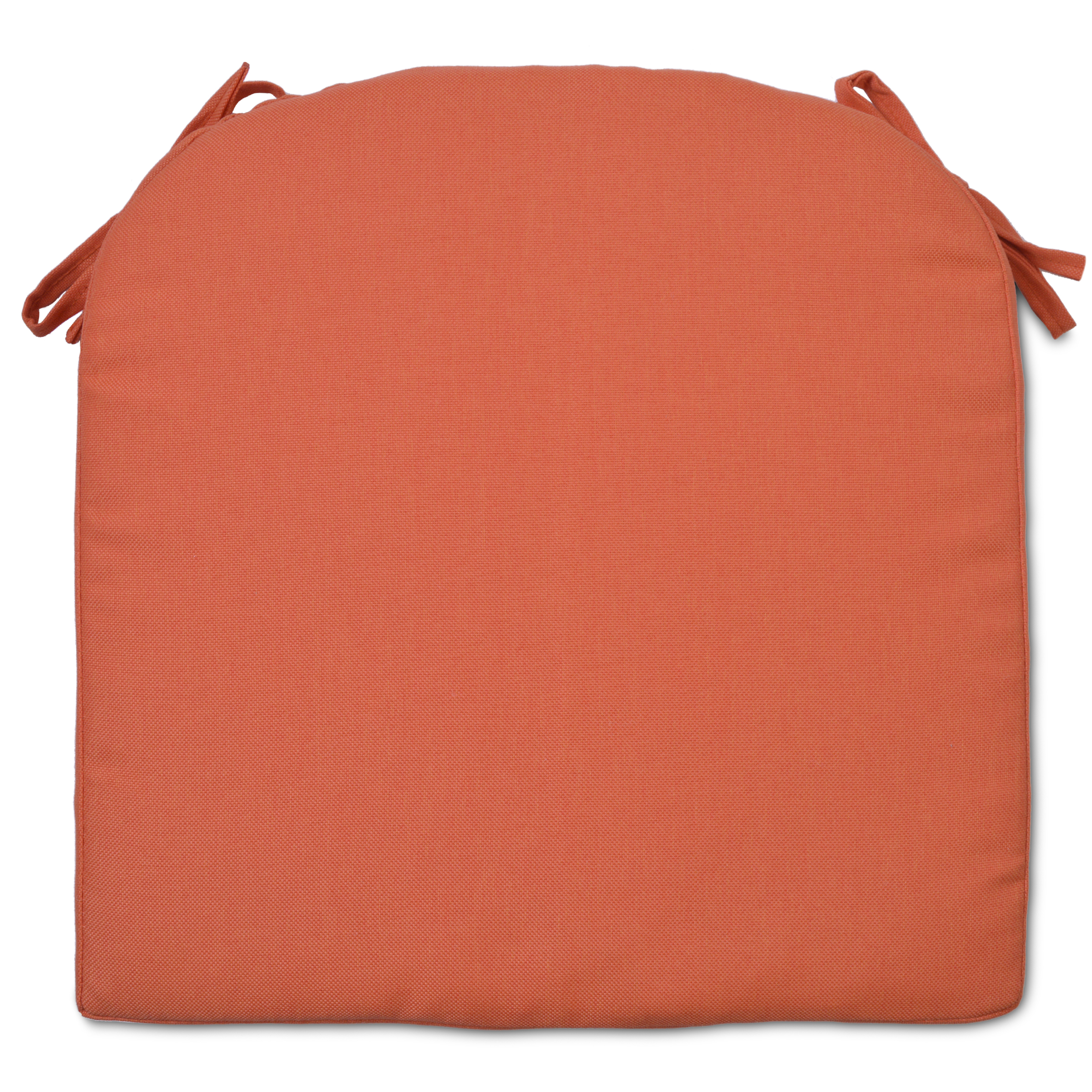 Decor Therapy Outdoor Patio Coral Round Back Seat Cushion 17.25 In. x